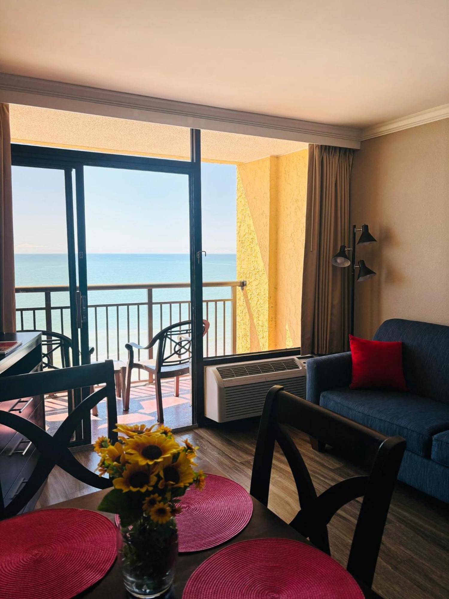 Azure Bliss Oceanfront Condo Sleeps 6 Myrtle Beach Ngoại thất bức ảnh