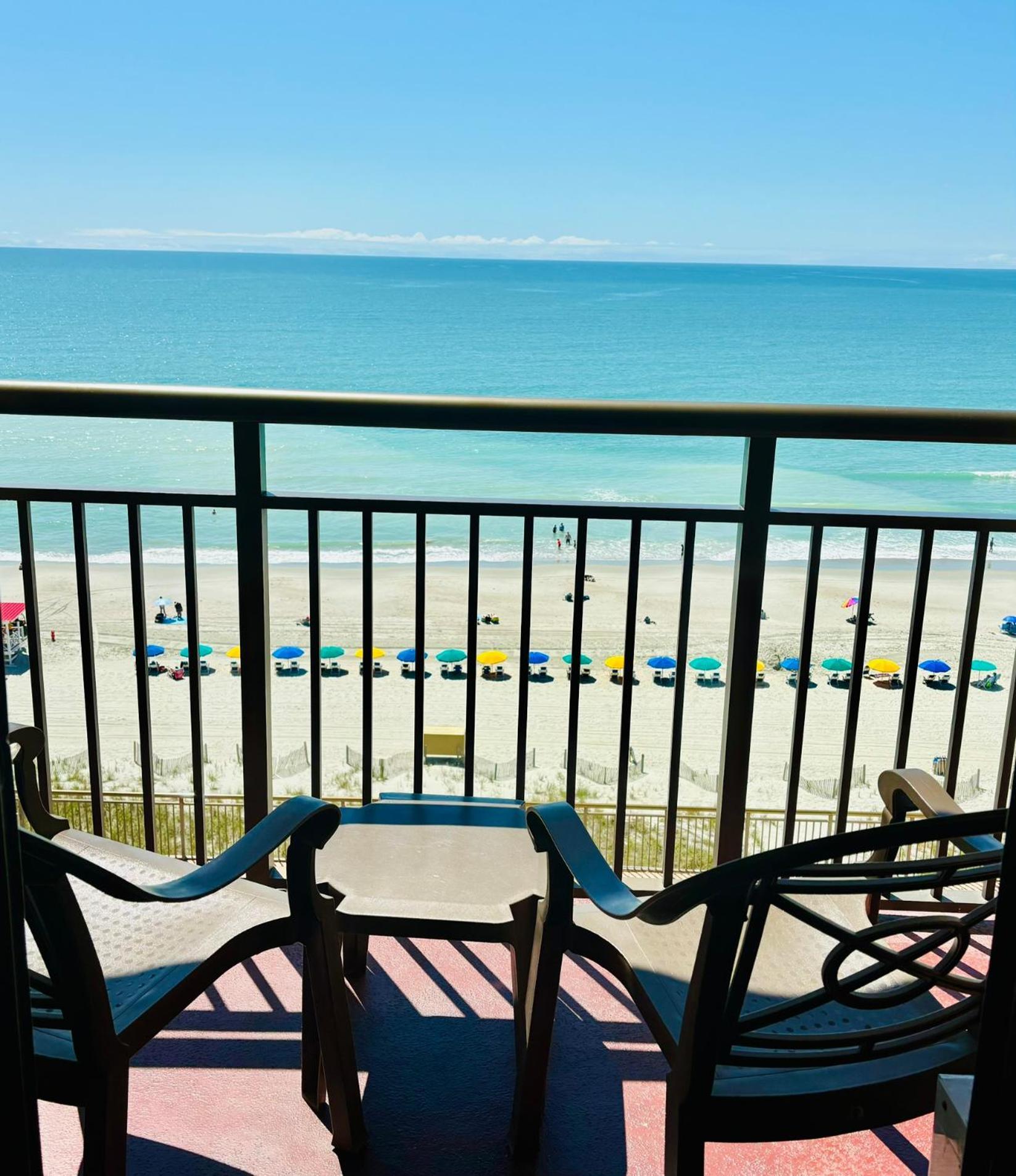 Azure Bliss Oceanfront Condo Sleeps 6 Myrtle Beach Ngoại thất bức ảnh